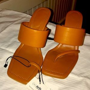 Zara Leather High Heels